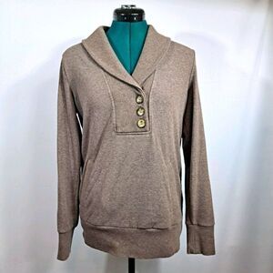 Banana Republic Ladies shawl collar top NWOT